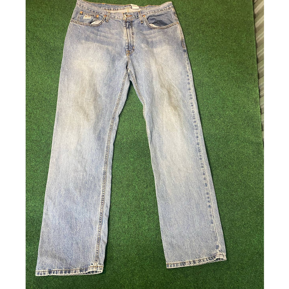 CINCH Men's 38 x 36 Straight Fit Western Rodeo Light Wash Jeans